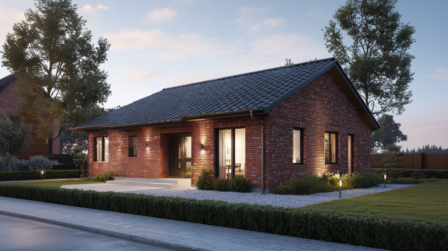 Bungalow Hafenstein 90 - Klinker rot - Variante 1 - 5