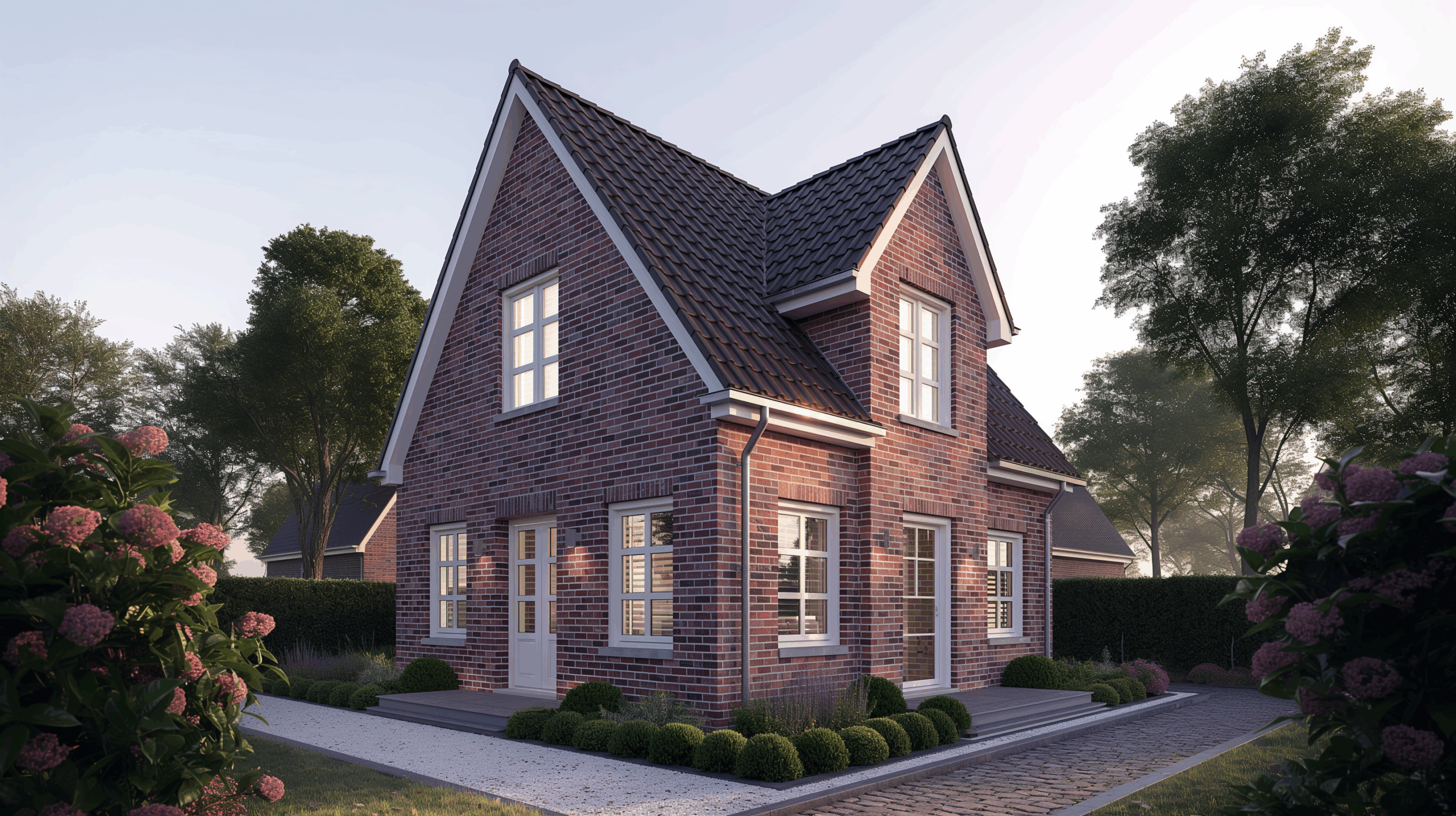 Friesland Classic 135 - Klinker - Massivhaus - Variante 1 - hohe Auflösung