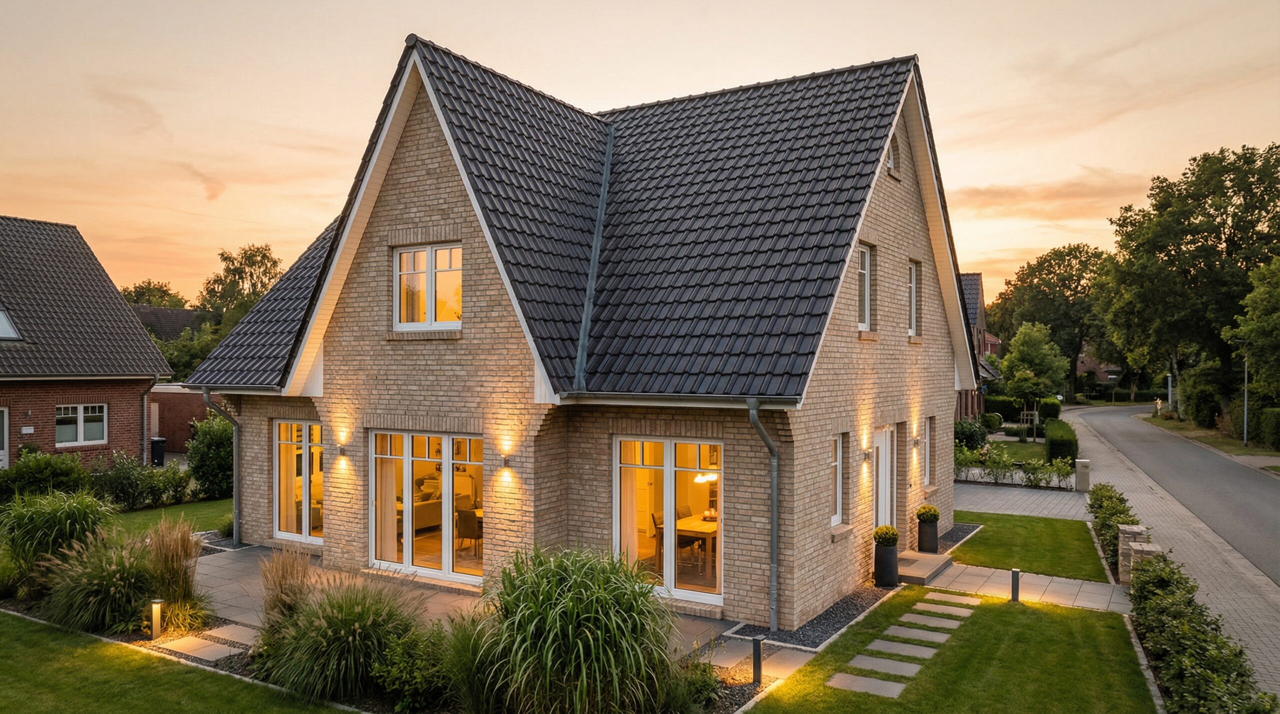 Wellenhof 128 - Massivhaus - Klinker - 1